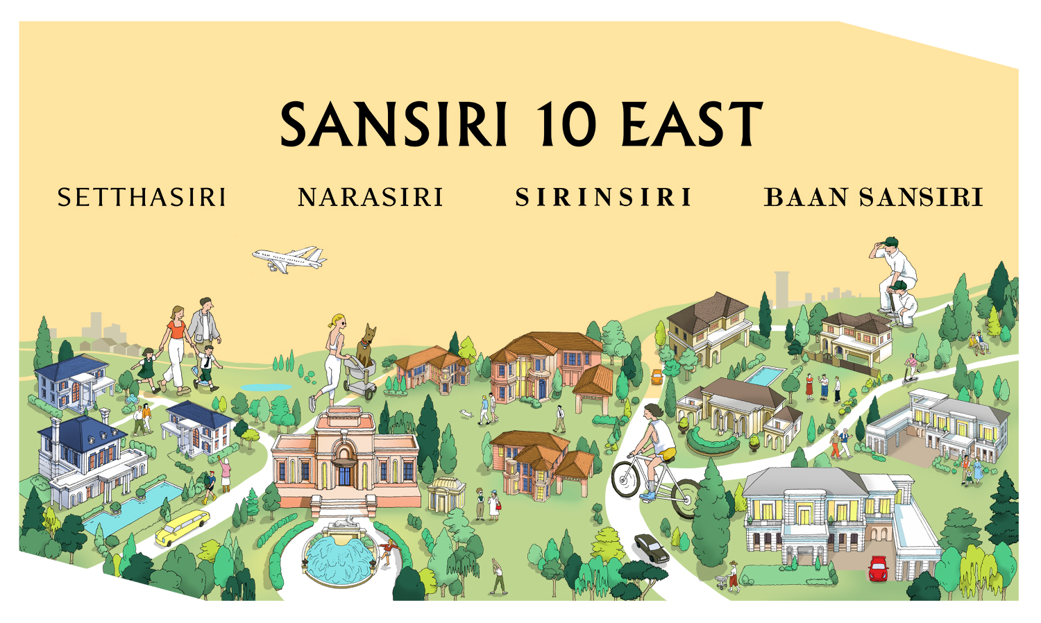 SANSIRI 10 EAST ลักซ์ชัวรี่คอมมูนิตี้แห่งใหม่ย่านบางนา กับการที่อยู่อาศัยสังคมคุณภาพได้อย่างสมบูรณ์แบบ กับ 4 โครงการระดับลักชัวรี และซูเปอร์ลักชัวรี