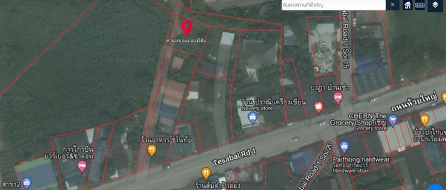 ขาย ที่ดินห้วยใหญ่ ติดถนน ชลบุรี พัทยา 100 วา