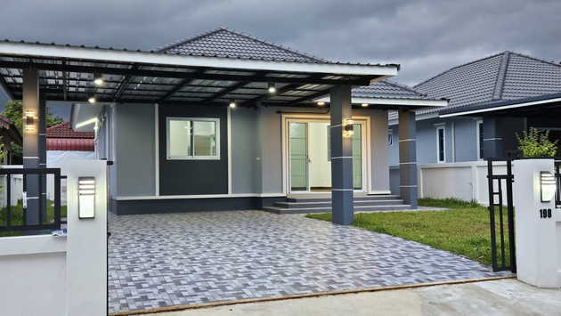 ซื้อบ้านวันนี้ รับฟรี3 เด้ง บ้านเดี่ยวชั้นเดียวโครงการเรย์เบลล่าโฮม (Reybella HOME) 