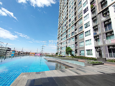 ขายคอนโด ฟิวส์ เซนเซ่ บางแค เนื้อที่ 30.63 ตรม. อยู่ชั้น 10 วิวสระว่ายน้ำ ถนนพุทธมณฑลสาย 2