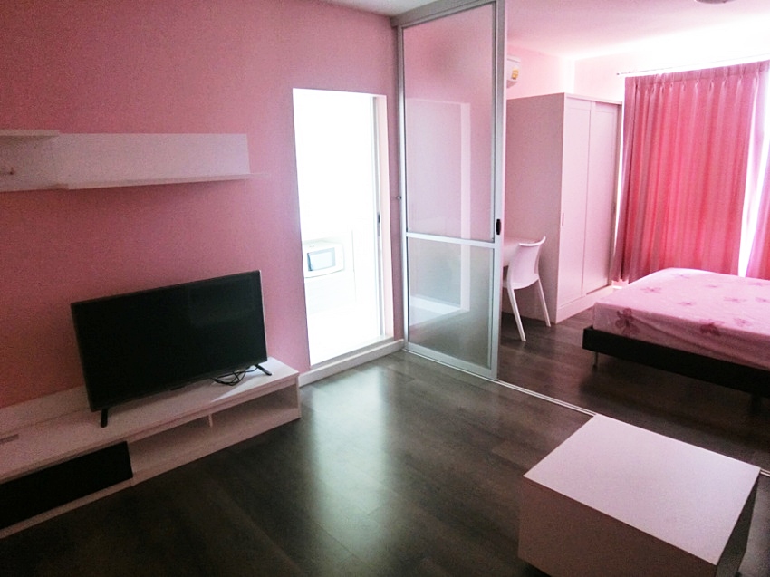 For Rent dCondo Campus Resort Bangna Near Assumption University, 30 sq.m 1 Bedroom 6th floor