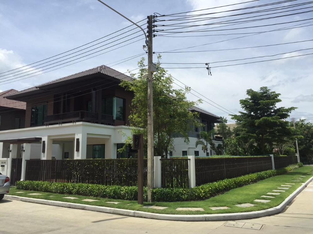 ขายขาดทุน --- บ้านเดี่ยวหลังมุม โครงการเศรษฐสิริ (โครงการของแสนสิริ) อ.สันทราย จ.เชียงใหม่