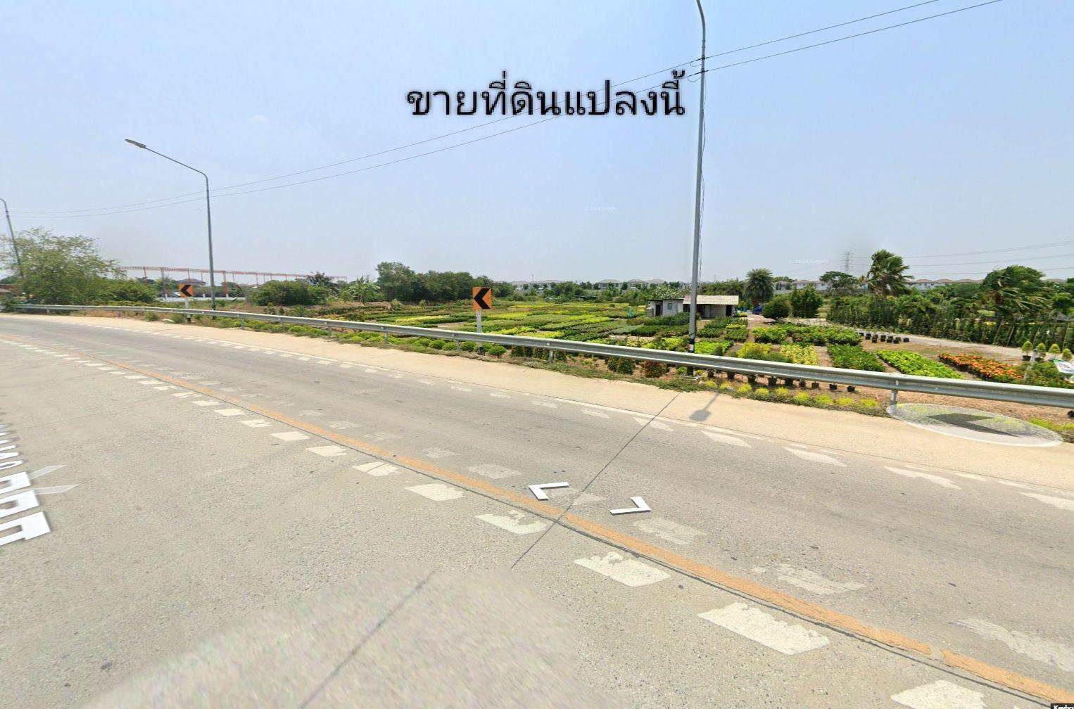ขายที่ดินแปลงสวย ติดถนนบางม่วง - บางคูลัด เนื้อที่ 13-3-4 ไร่  อำเภอบางกรวย จังหวัดนนทบุรี 