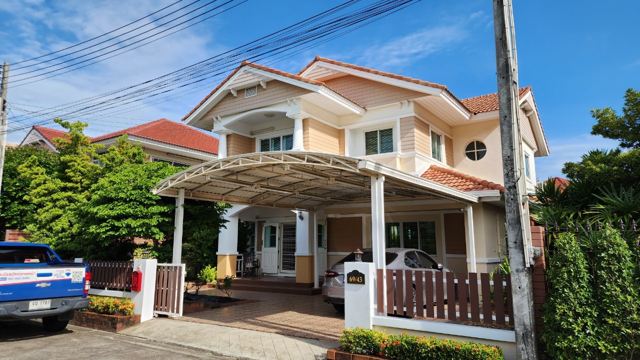 บ้านเดี่ยว 2 ชั้น สวย พร้อมอยู่ 97.2 ตร.ว. อ่างศิลา ชลบุรี