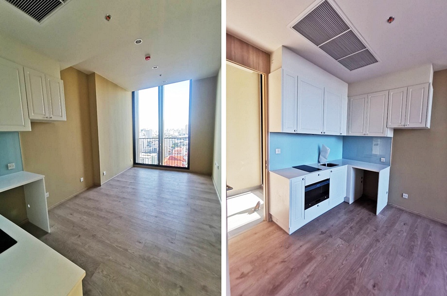Condo Noble BE19 ใกล้ BTS อโศก 52.07 ตรม. 2 นอน 2 น้ำ ทิศเหนือ ชั้น19 เฉพาะชั้นนี้ มีสวนส่วนตัว
