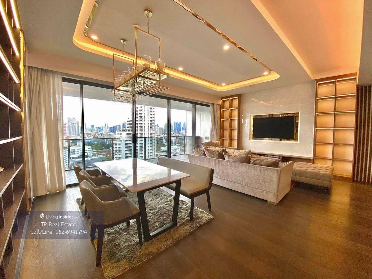 TELA Thonglor (For Rent - Sale) 3 Bed 4 Bath 1 Maid room. area 202 sqm. *Rent 250,000 THB per month 