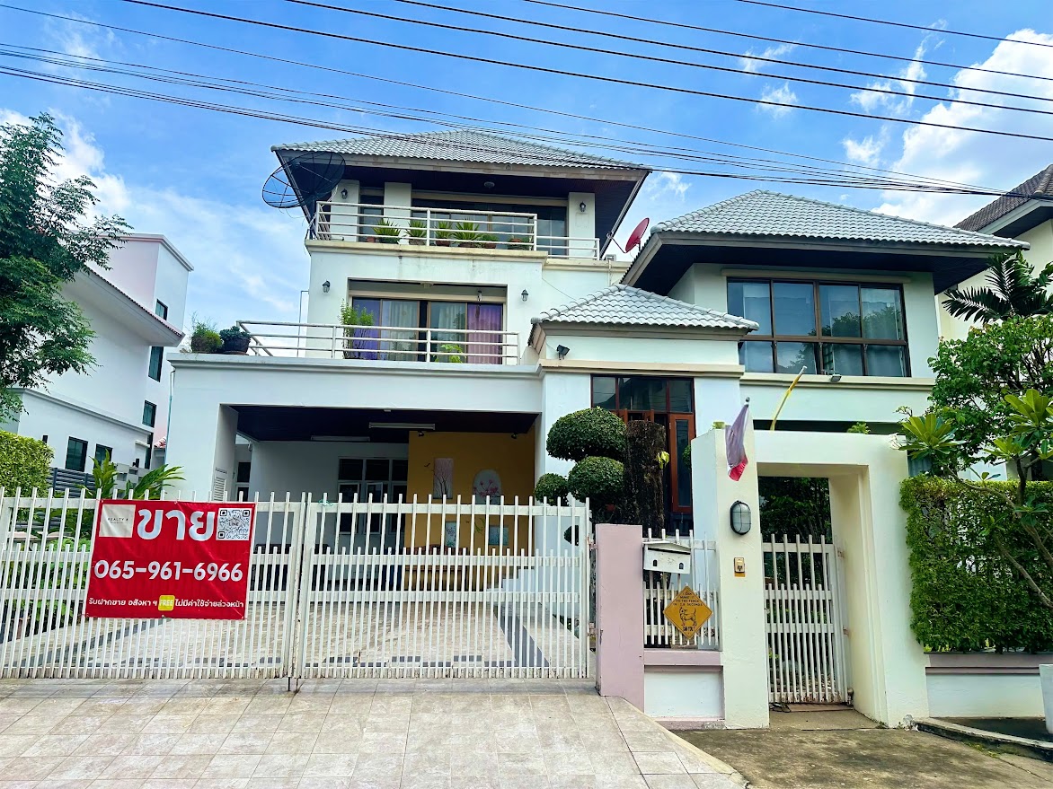 ขายบ้านเดี่ยว 3 ชั้น 117 ตร.วา ธารารมย์ หัวหมาก ทำเลรามคำแหง 43/1 ใกล้เหม่งจ๋าย ราคา 27 ลบ.