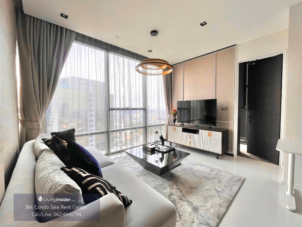 The Bangkok Sathorn (For rent) 1 Bed 1 Bath. 64 SQ.M. Rent 50,000 THB per month.  #CODE1602