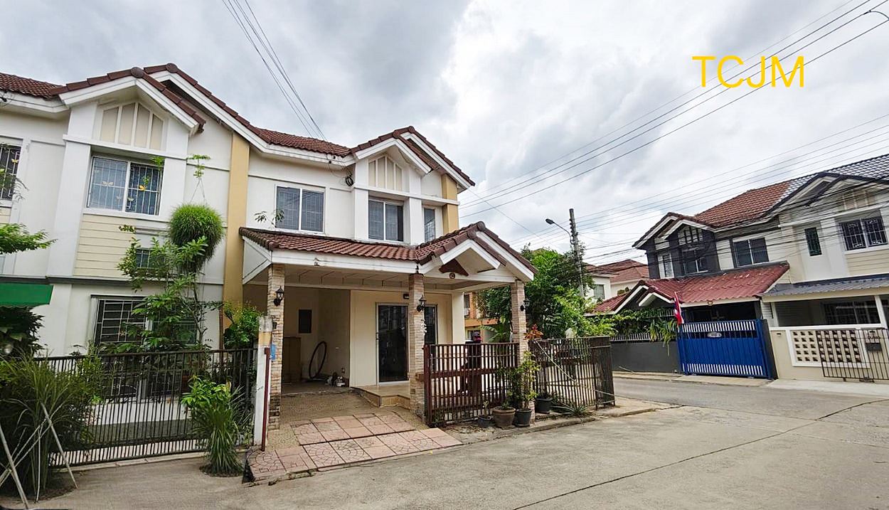 บ้านพฤกษา 49 บางใหญ่-แก้วอินทร์ ทาวน์เฮ้าส์ แปลงมุม 24.8 ตารางวา 3 นอน 2 น้ำ ใกล้ MRT ตลาดบางใหญ่