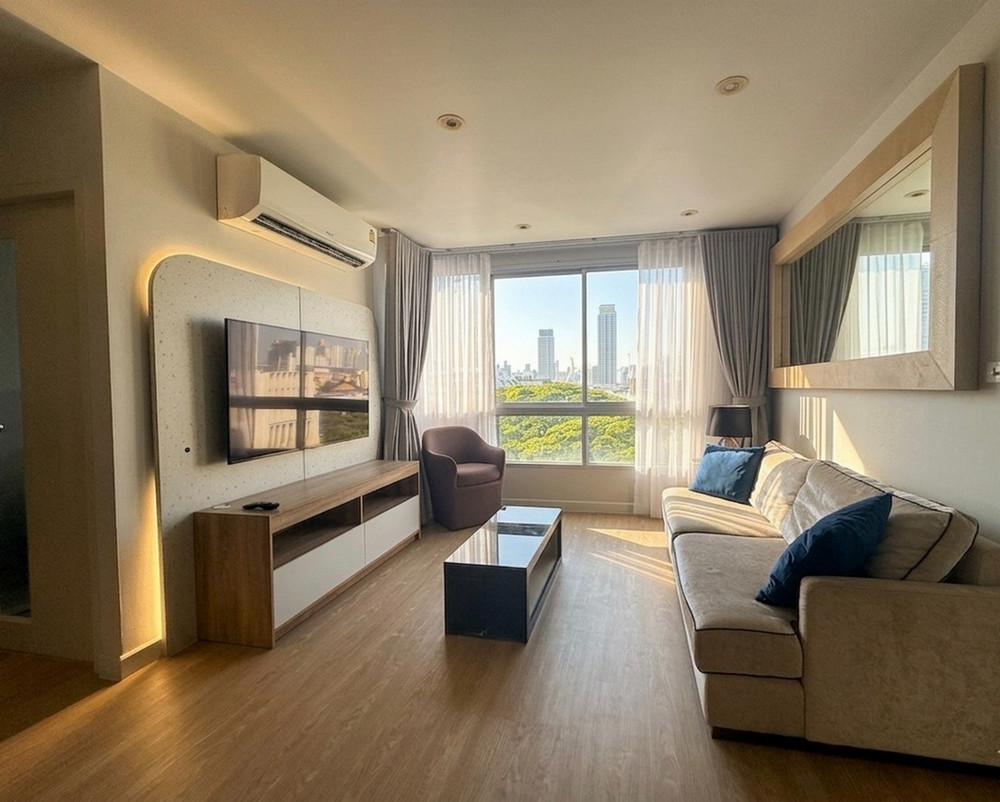 ขายพร้อมผู้เช่า Condo Sathorn Plus By The Garden 55 ตารางเมตร 1 ห้องนอน ชั้น9 ตกแต่งครบ