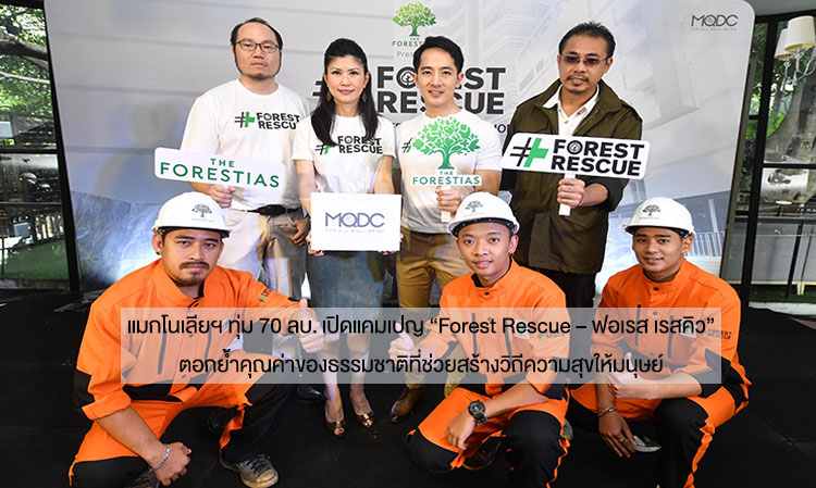 Magnolia Corporation Invests 70 Million Baht to Launch 'Forest Rescue' Campaign, Reinforcing the Value of Nature in Creating Human Happiness