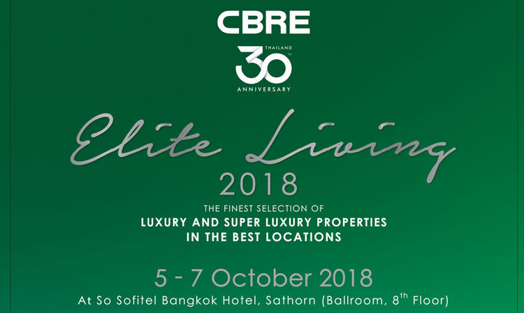 Magnolias Ratchadamri Boulevard Partners with CBRE Thailand to Offer Exclusive Deals and Benefits from October 7-9, 2018 at CBRE Elite Living 2018