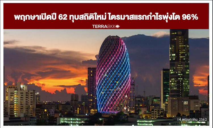 Pruksa Sets New Record in Q1 2019 with 96% Profit Growth