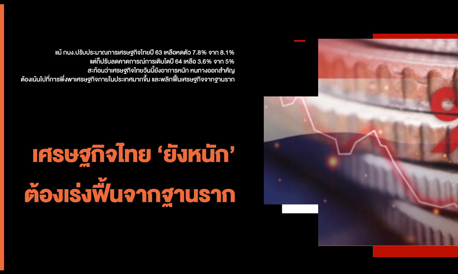 Thai Economy 'Still Struggling' Needs Urgent Recovery from the Ground Up