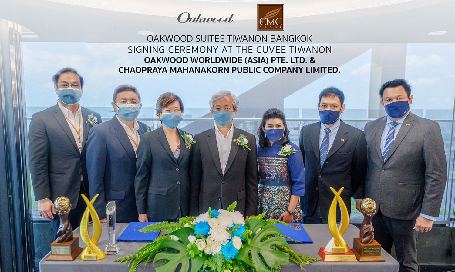 CMC Expands Global Network, Fully Engages in Hospitality Business, Partners with OAKWOOD to Manage Service Residences
