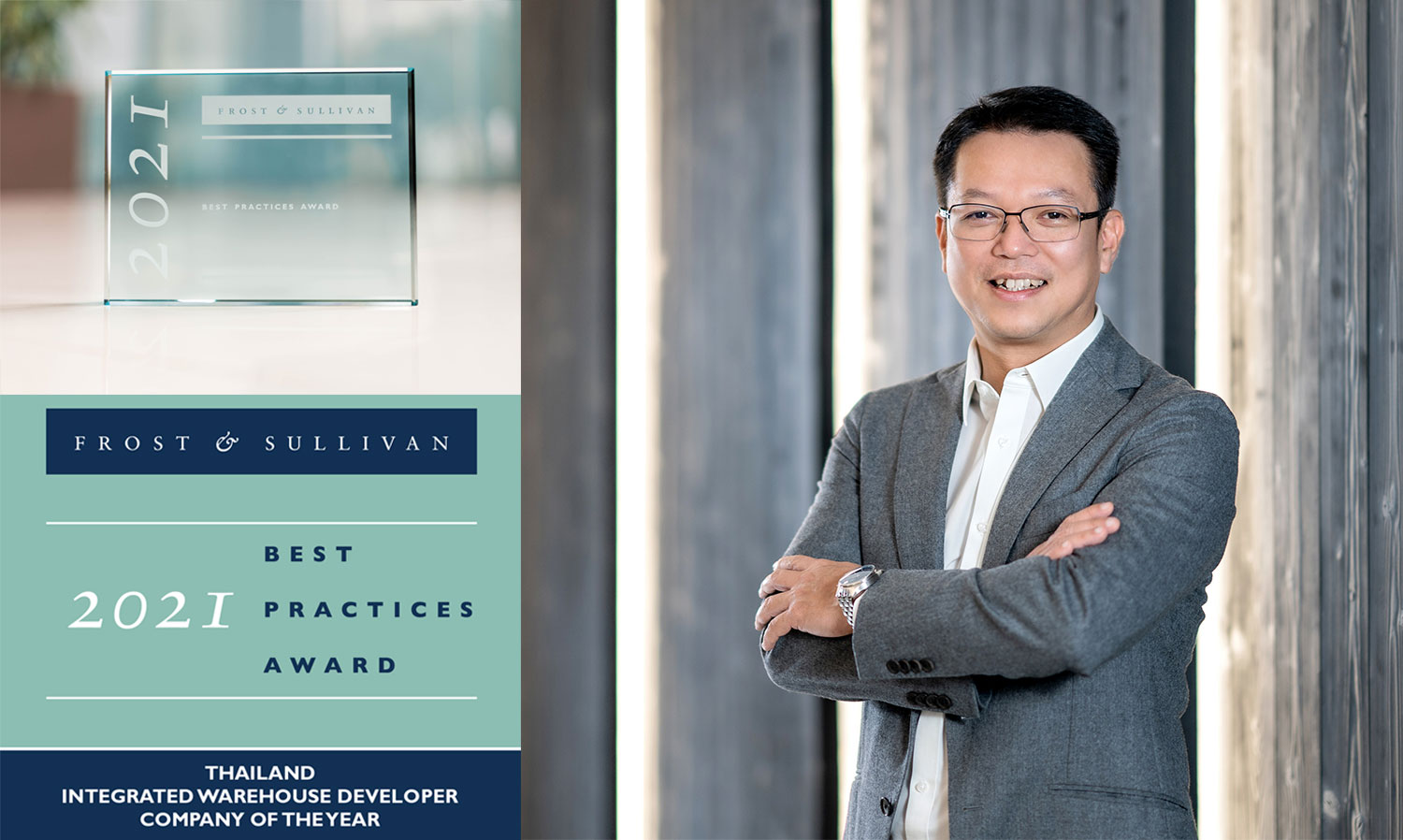 Frasers Property Industrial (Thailand) Receives 2021 Integrated Warehouse Developer of the Year Award from Frost & Sullivan
