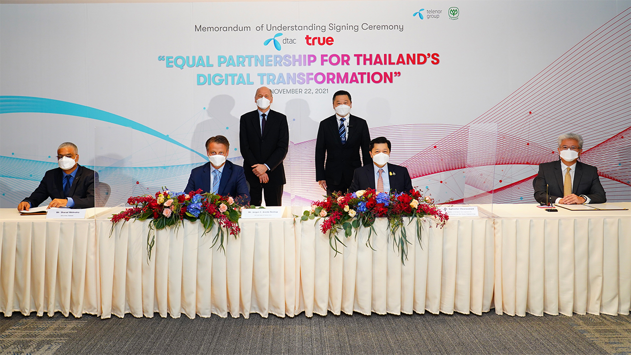 CP Group and Telenor Group Consider Establishing Equal Partnership for Organizational Transformation