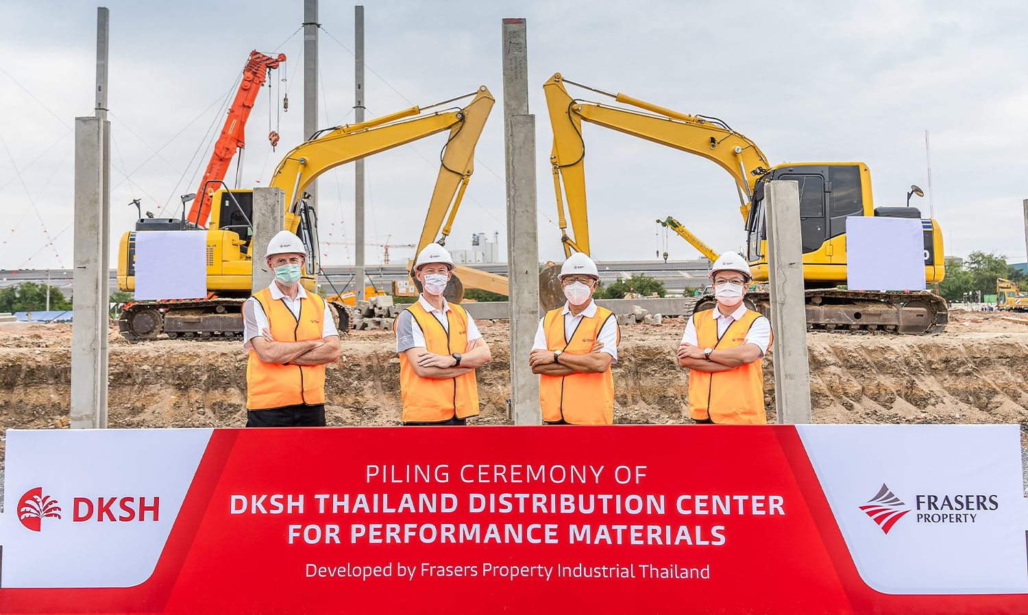 Frasers Property Industrial (Thailand) Kicks Off Construction of a New Distribution Center for DKSH (Thailand), a Leading Global Logistics Provider