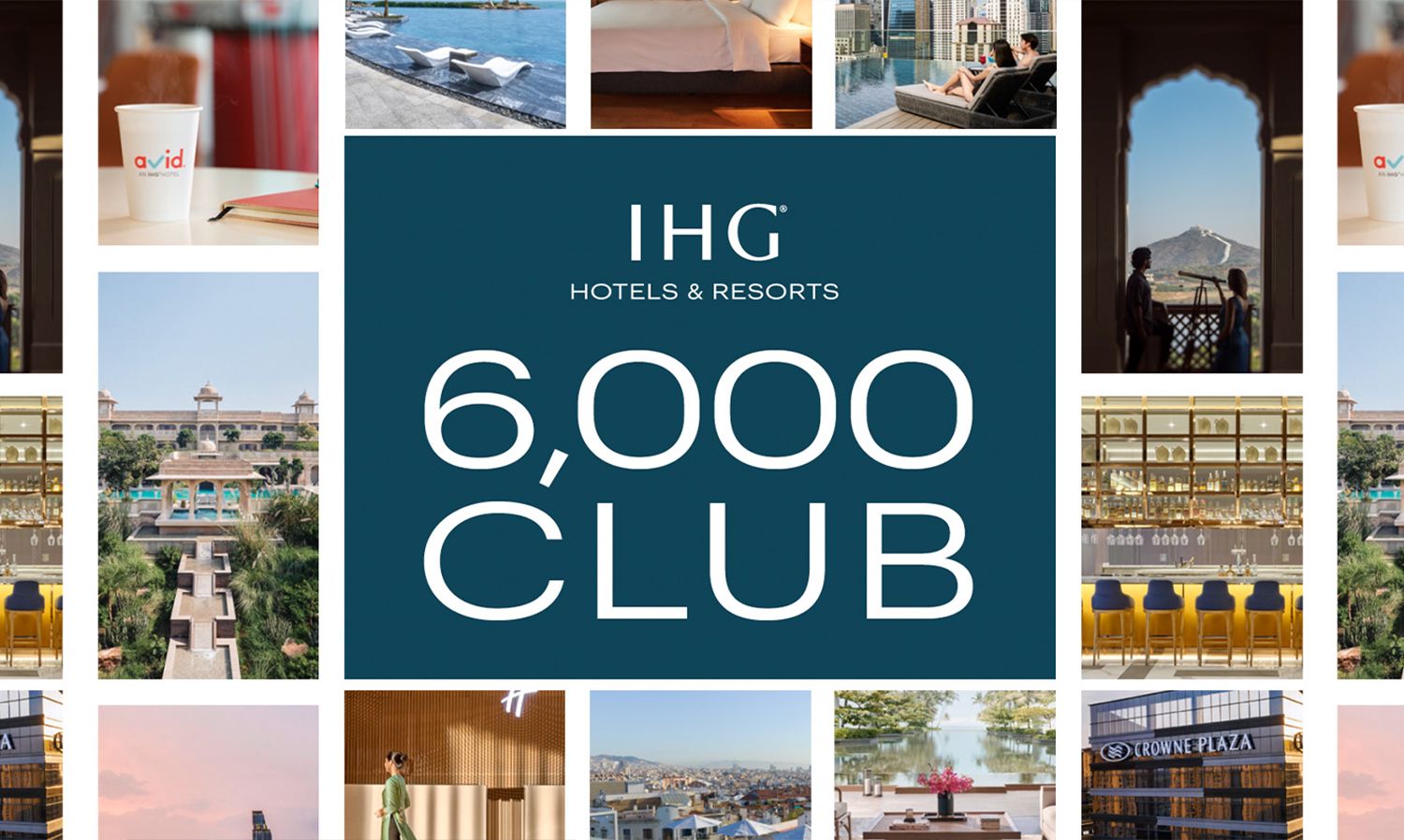 IHG Hotels & Resorts ตอกย้ำความสำเร็จโรงแรมในเครือครบ 6,000 แห่ง ด้วยโรงแรมเปิดใหม่ พร้อมพันธมิตรน่าตื่นตา เพื่อตอบแทนความเชื่อมั่นของนักเดินทาง