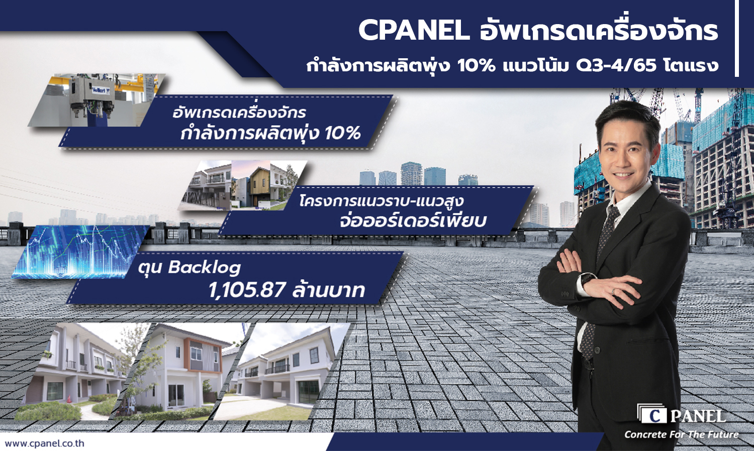 CPANEL Upgrades Machinery, Production Capacity Soars by 10% - Strong Growth Expected in Q3-4/2022