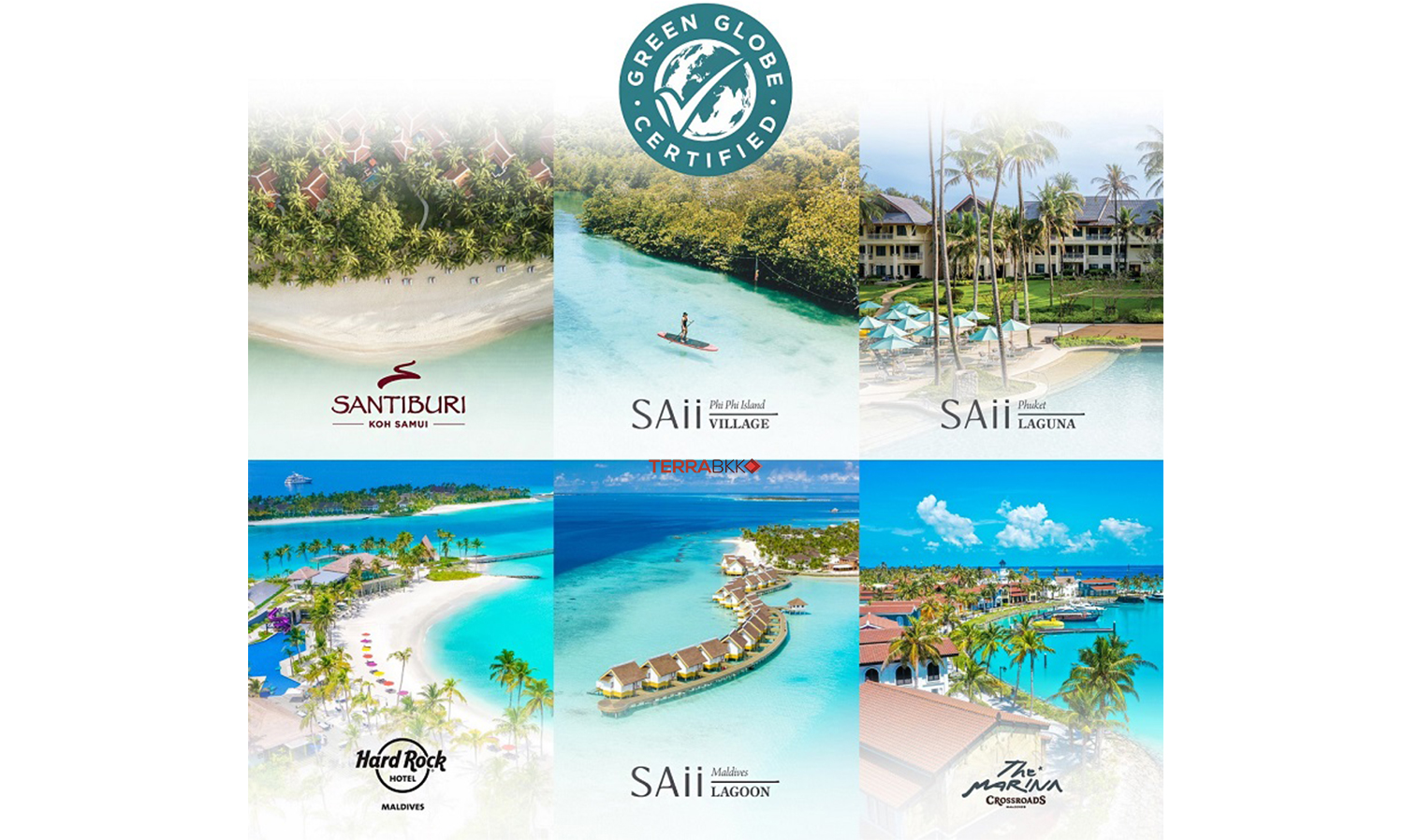 S Hotels and Resorts Receives Green Globe™ Certification for Global Environmental Standards