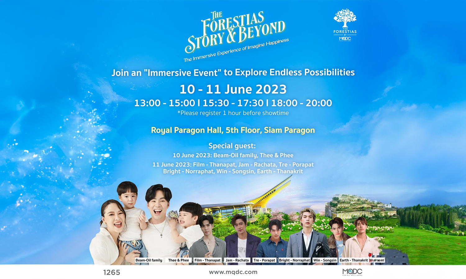 The Forestias Hosts Grand Event 'The Forestias Story & Beyond' on June 10-11 at Royal Paragon Hall, 5th Floor, Siam Paragon
