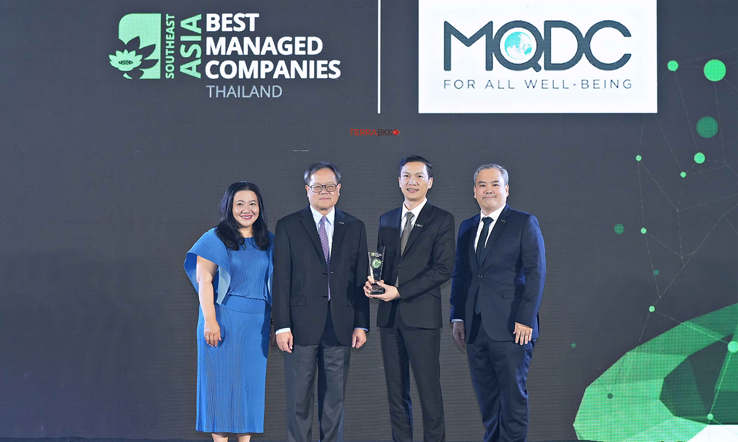 MQDC ชนะรางวัล “Thailand’s Best Managed Companies” ประจำปี 2566  เป็นปีที่ 2 ติดต่อกัน