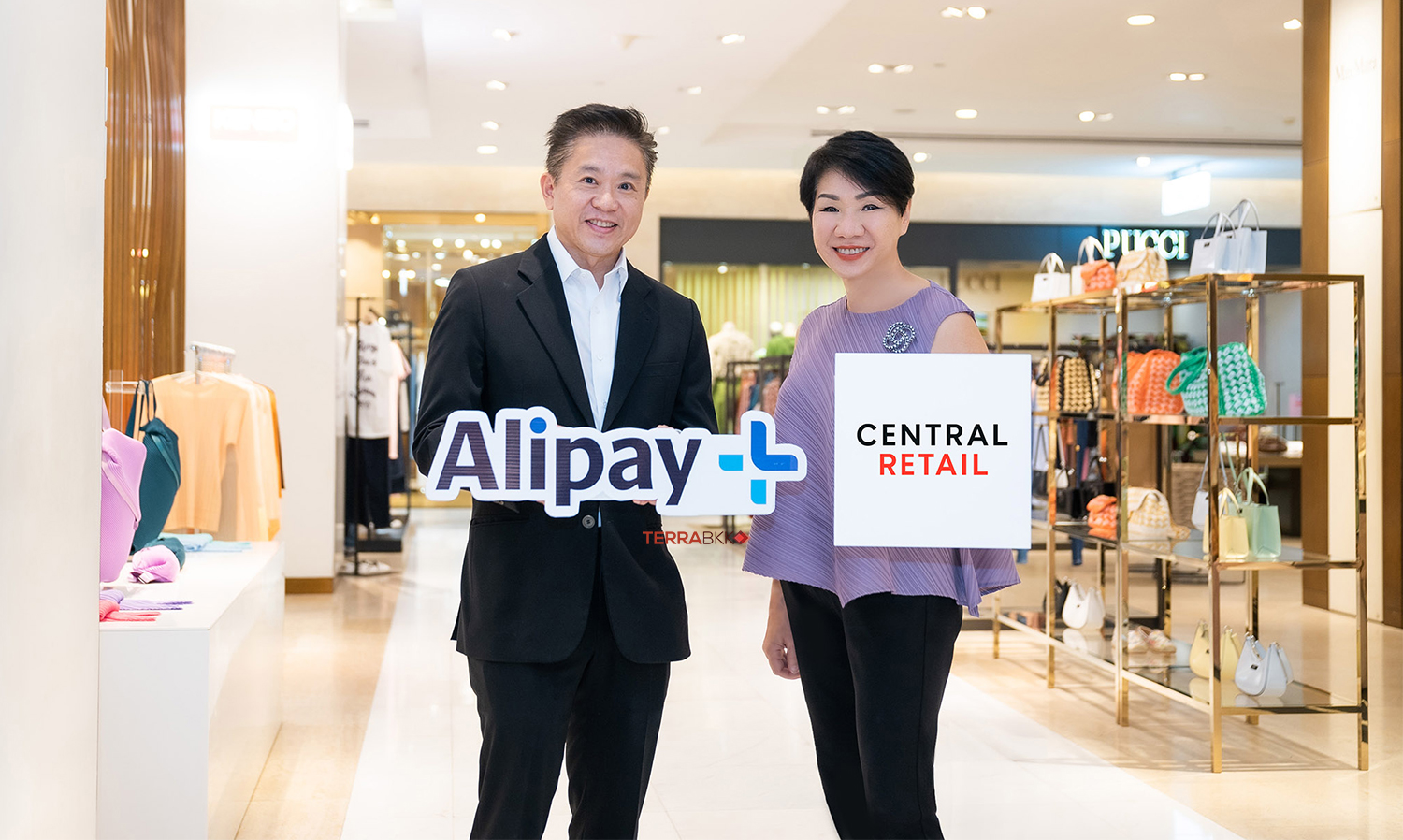 เซ็นทรัล รีเทล เปิดตัว Alipay+ รับเทรนด์นักท่องเที่ยวเอเชียพุ่ง บริการโอนเงินต่างชาติผ่านร้านค้าในเครือ 3,000 จุดทั่วประเทศ 