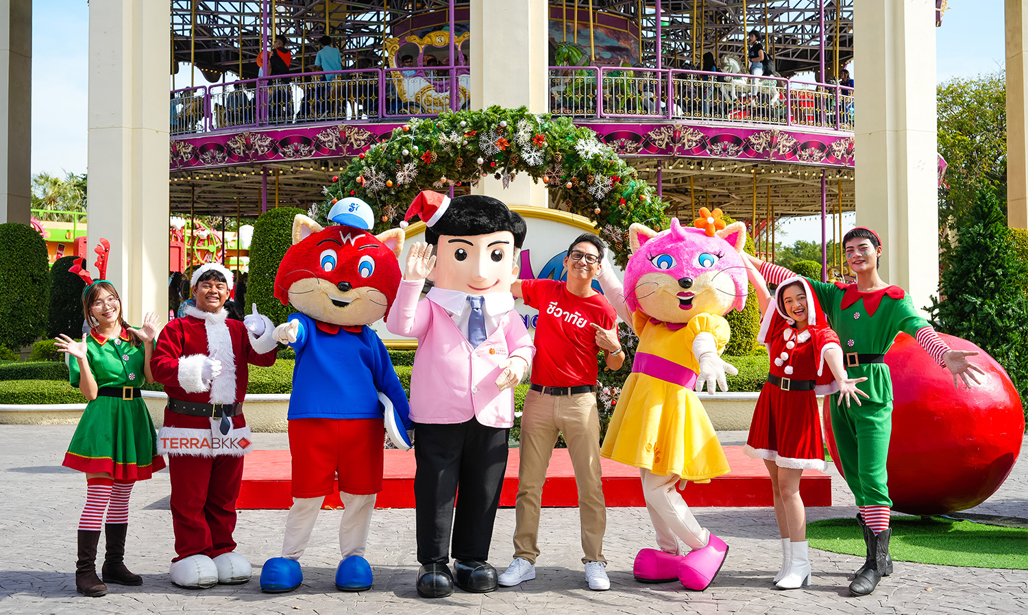 Chewa Society Partners with Siam Amazing Park for New Year Fun, Taking Chewa Families for Unlimited Enjoyment