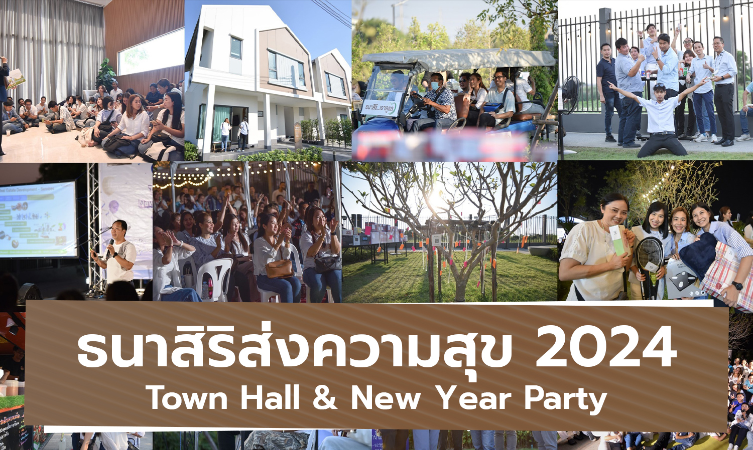 Thanasiri Brings Joy at the 2024 Town Hall & New Year Party