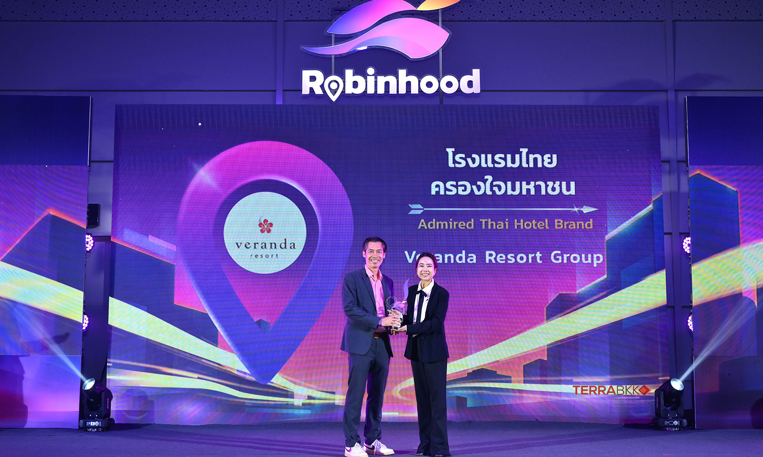 ‘VRANDA’ Wins the “Thai People's Favorite Hotel” Award at the Robinhood Awards 2024