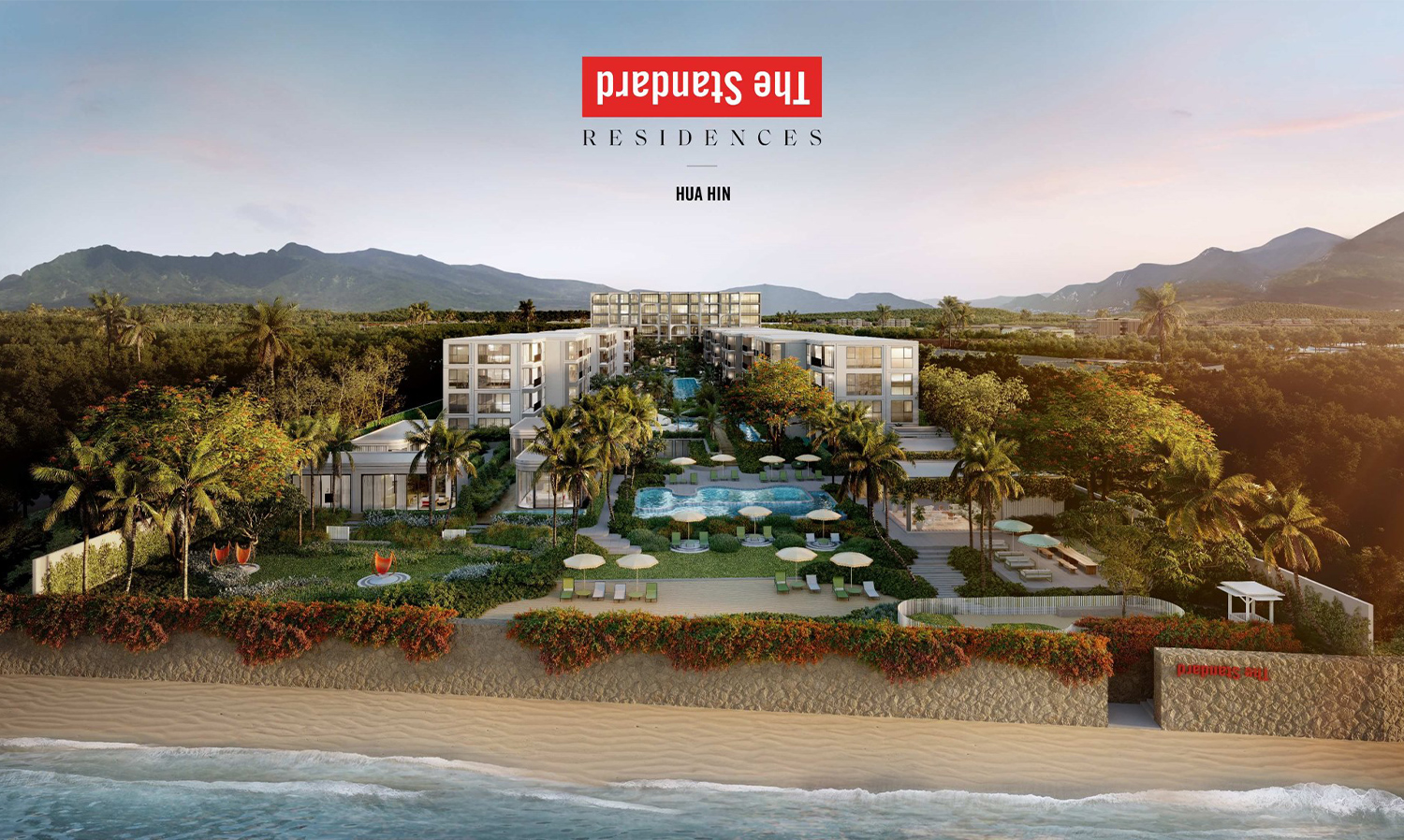 ครั้งแรก แสนสิริ เปิดภาพ The Standard Residences Hua-Hin  Branded Residence แห่งแรกในเอเชีย