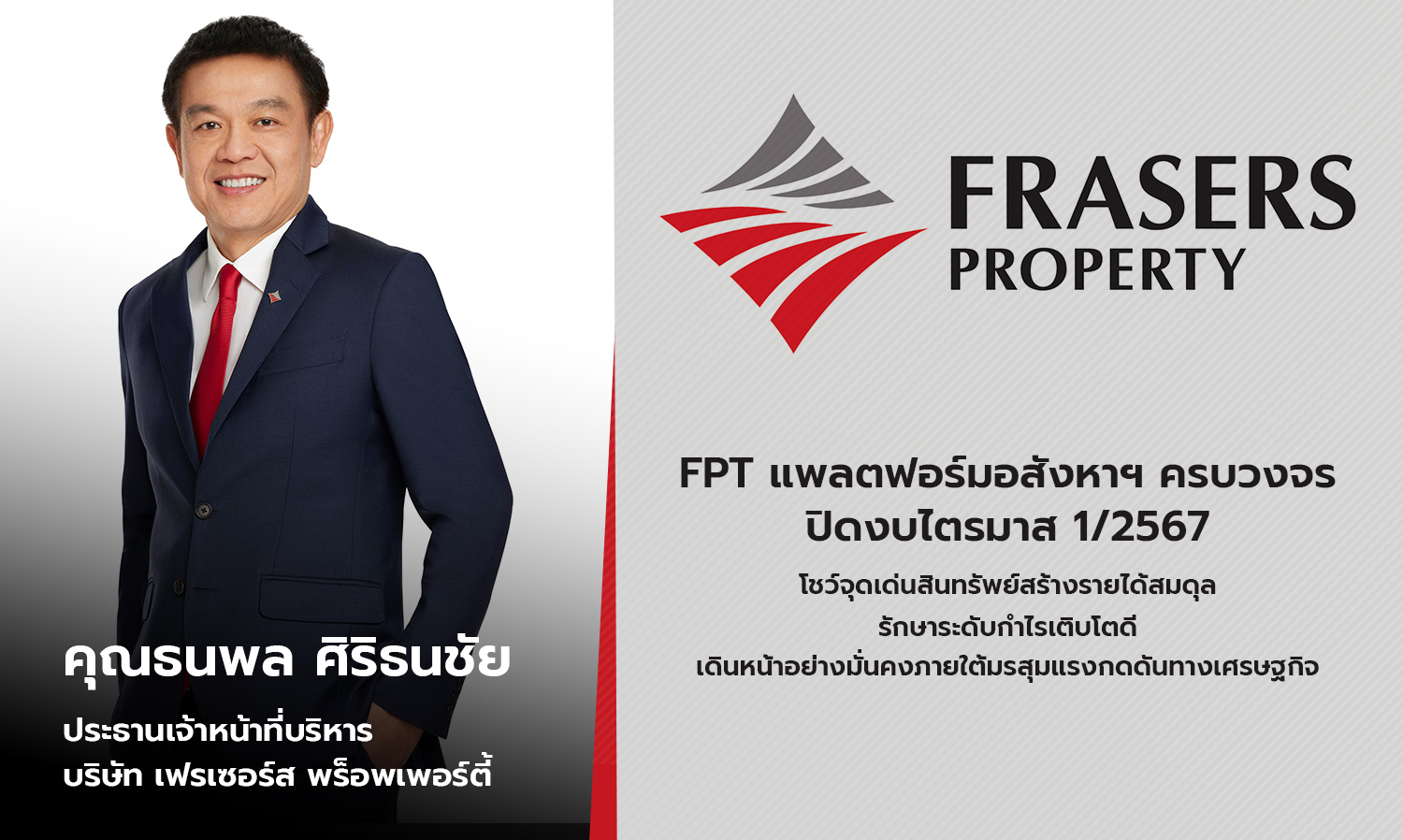 FPT: Comprehensive Real Estate Platform Reports Q1 2024 Financials Showcasing Balanced Income-Generating Assets and Sustained Profit Growth