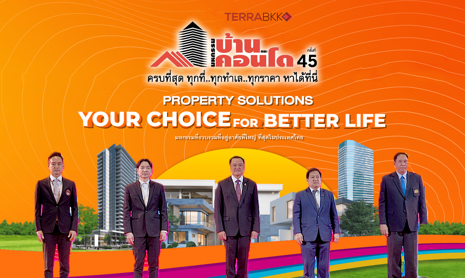 3 Real Estate Associations Launch the 45th Home and Condo Expo, Showcasing Over 1,000 Projects and Highlighting the Booming 10 Million Baht Housing Market Amid Economic Challenges