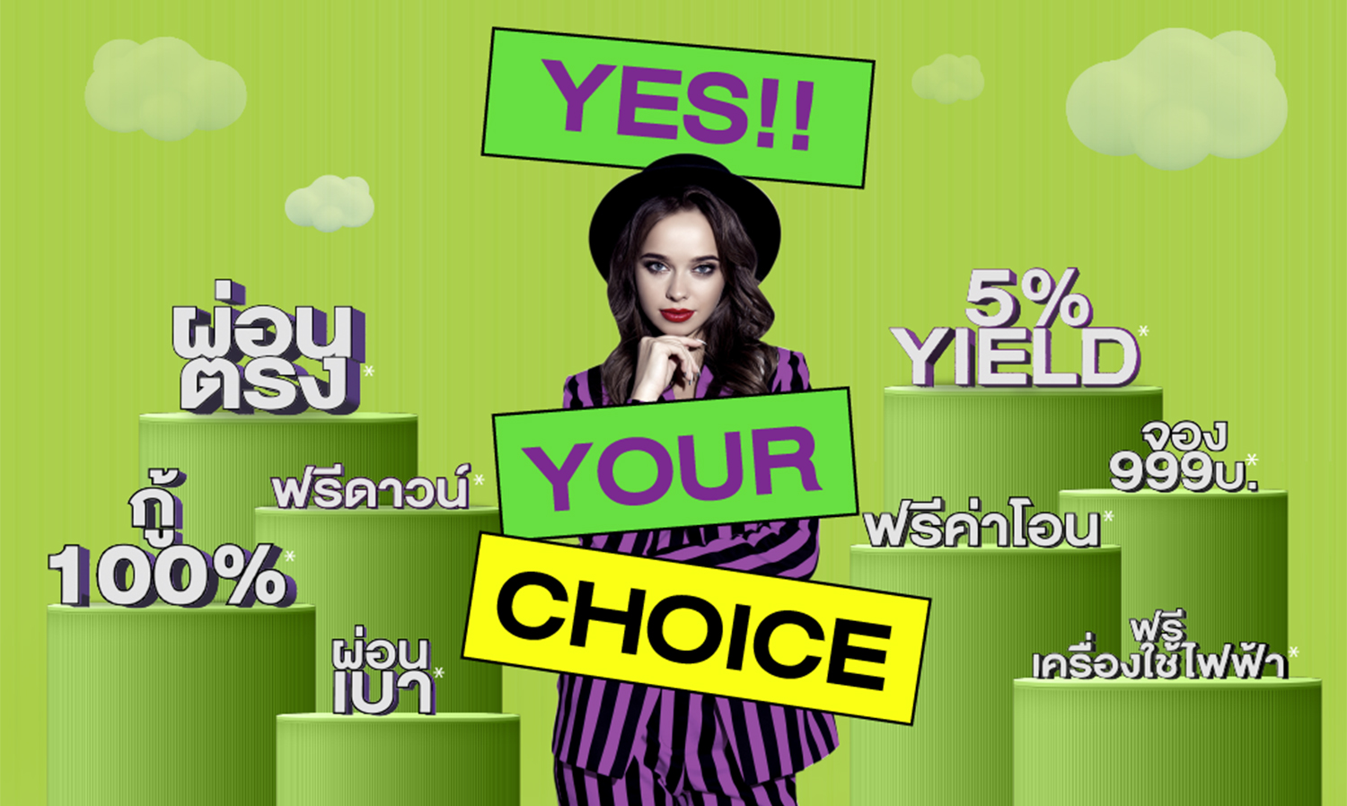 Pruksa Revives the Condo Market with the Exciting 'Yes Your Choice' Campaign