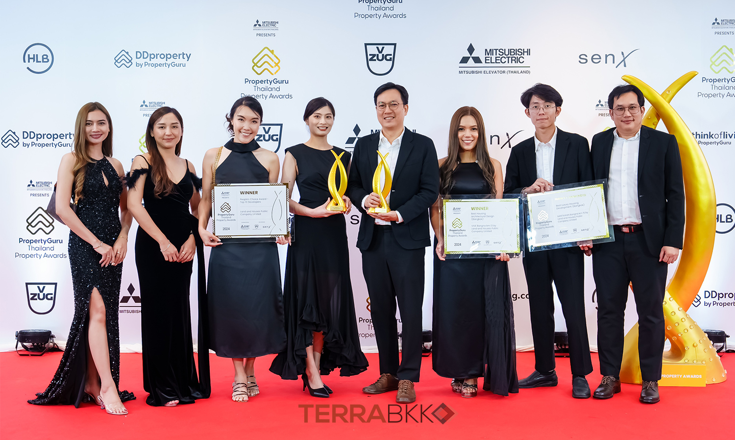 Land and Houses Wins 3 Awards at the PropertyGuru Thailand Property Awards 2024