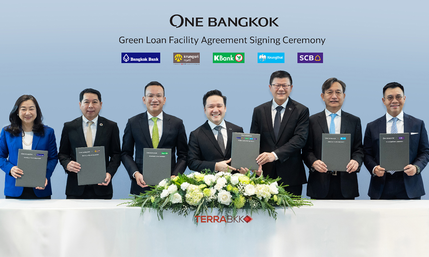 One Bangkok Partners with 5 Leading Financial Institutions to Sign a Record-Breaking 50 Billion Baht Green Loan Agreement