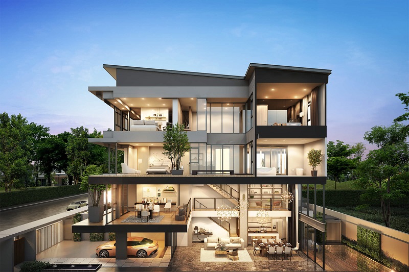Glam Luxury Townhome Ladprao