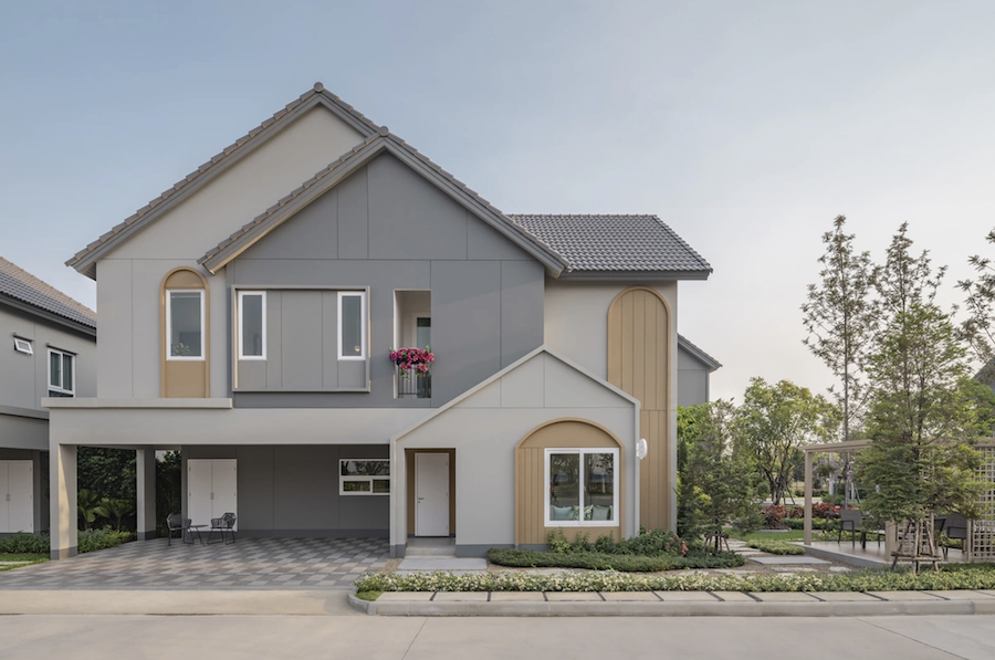 Modern Barn House Style in Pinklao